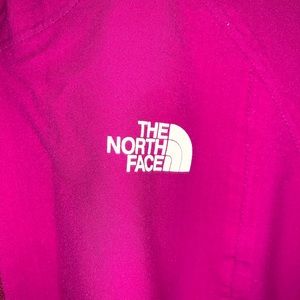 Hot Pink North Face Rain Jacket